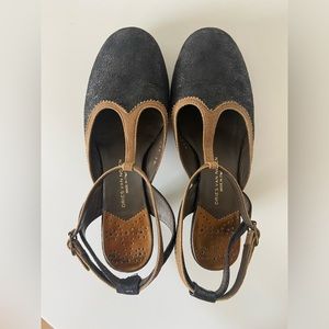 Dries Van Noten Round toe T-strap Mary Jane Heels